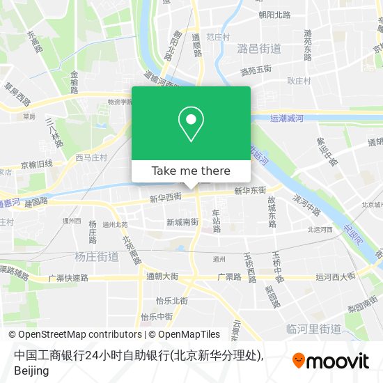中国工商银行24小时自助银行(北京新华分理处) map