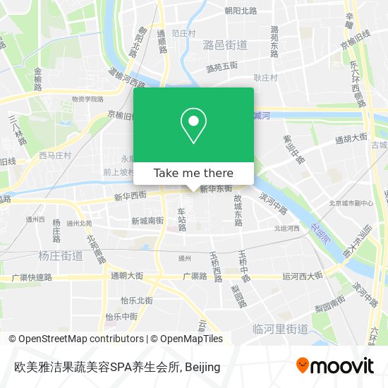 欧美雅洁果蔬美容SPA养生会所 map