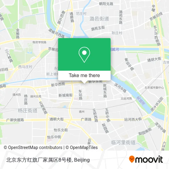 北京东方红旗厂家属区8号楼 map