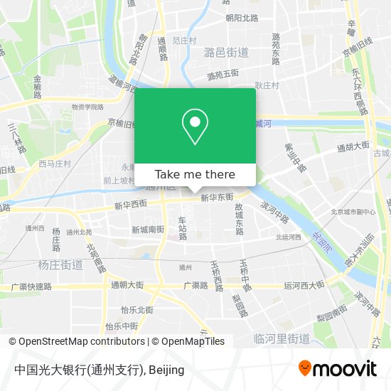 中国光大银行(通州支行) map