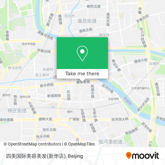 四美国际美容美发(新华店) map