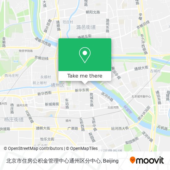 北京市住房公积金管理中心通州区分中心 map