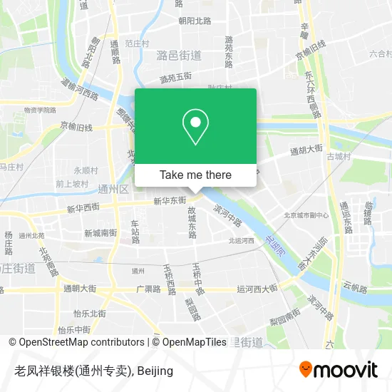 老凤祥银楼(通州专卖) map
