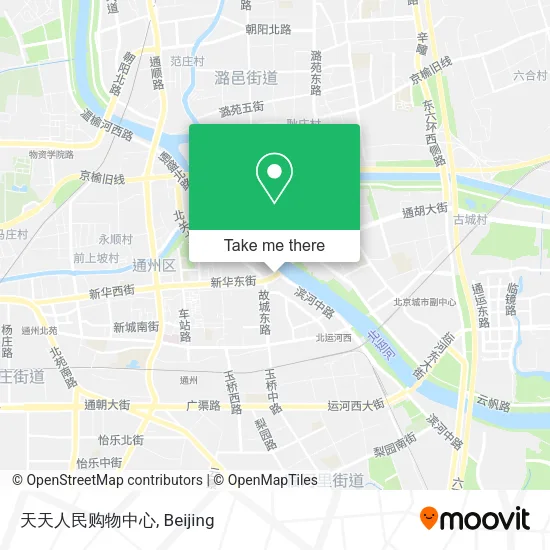 天天人民购物中心 map