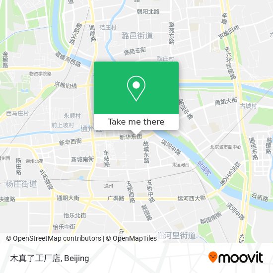 木真了工厂店 map