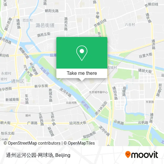通州运河公园-网球场 map