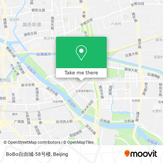 BoBo自由城-58号楼 map