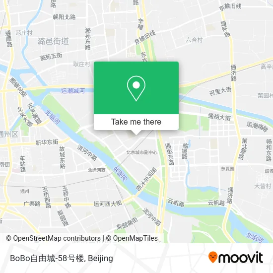 BoBo自由城-58号楼 map