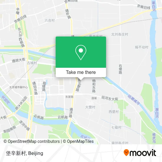 堡辛新村 map