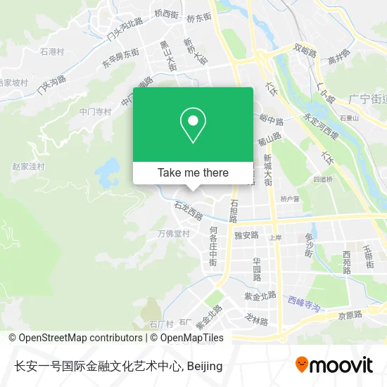长安一号国际金融文化艺术中心 map