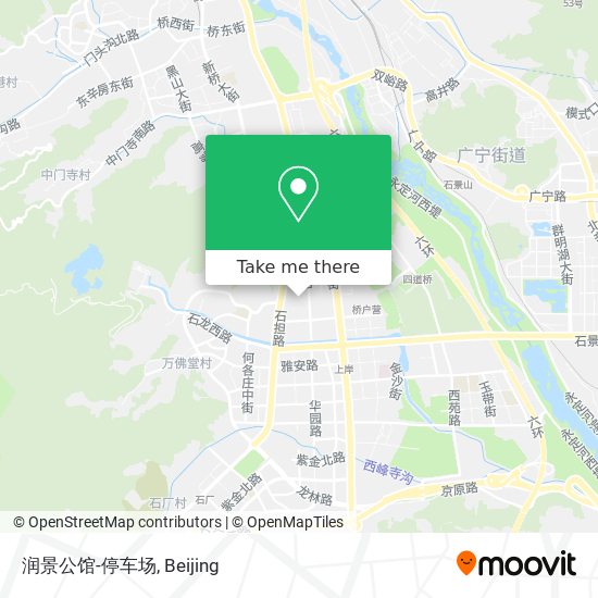 润景公馆-停车场 map