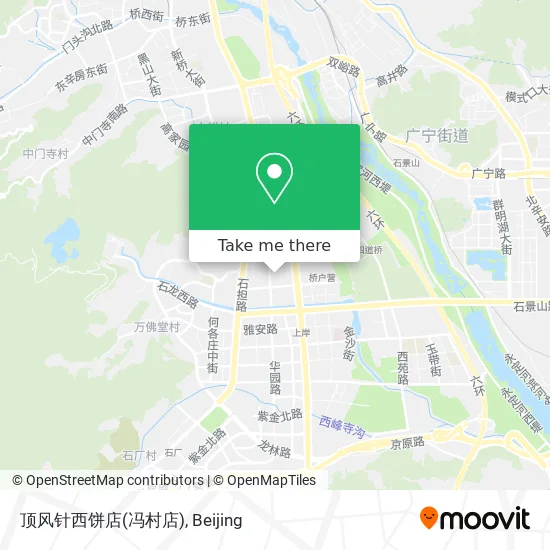 顶风针西饼店(冯村店) map
