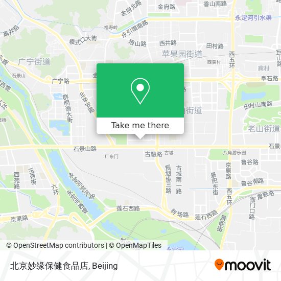 北京妙缘保健食品店 map