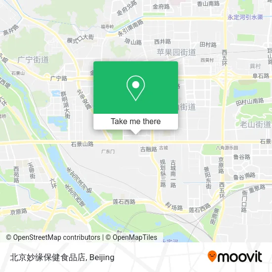 北京妙缘保健食品店 map