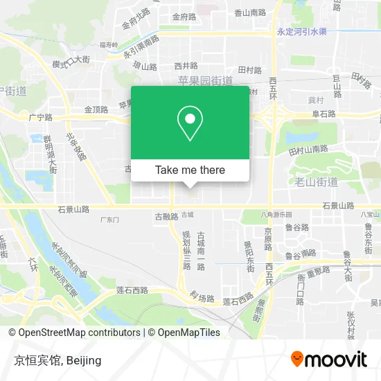 京恒宾馆 map