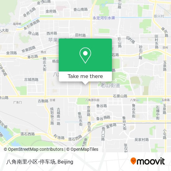 八角南里小区-停车场 map