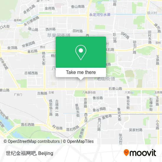 世纪金福网吧 map