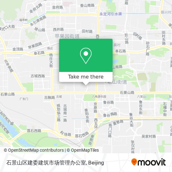 石景山区建委建筑市场管理办公室 map
