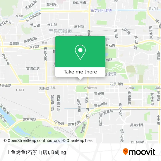 上鱼烤鱼(石景山店) map