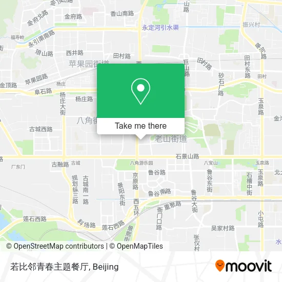 若比邻青春主题餐厅 map