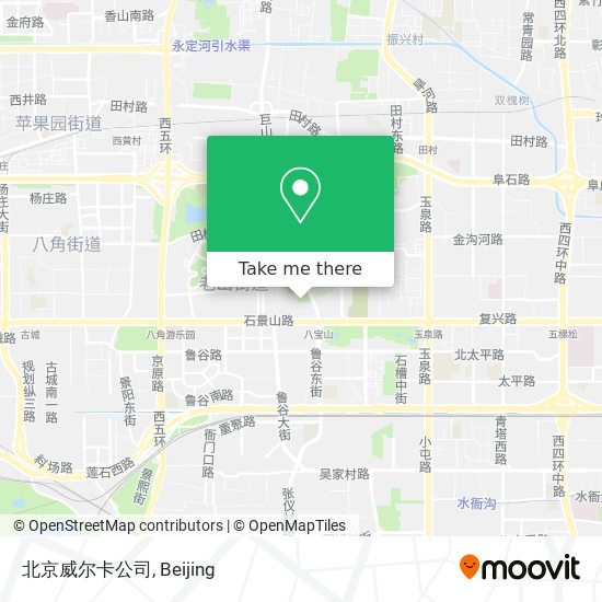 北京威尔卡公司 map