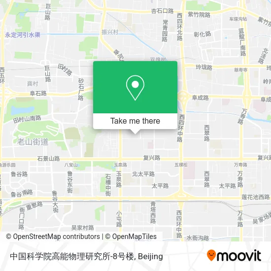 中国科学院高能物理研究所-8号楼 map