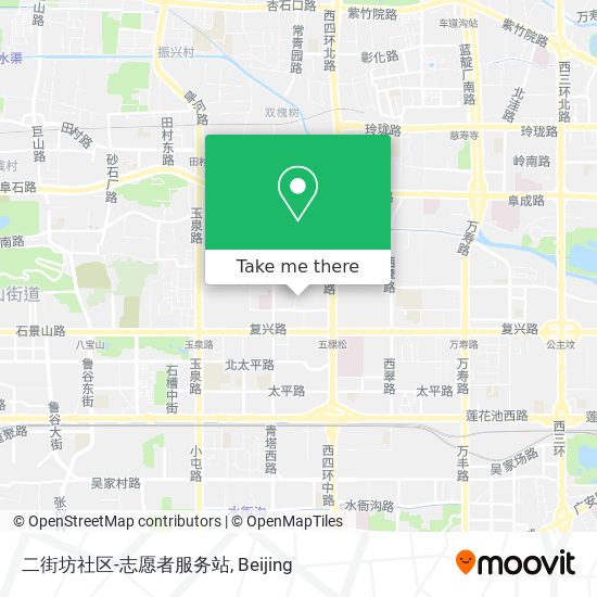 二街坊社区-志愿者服务站 map