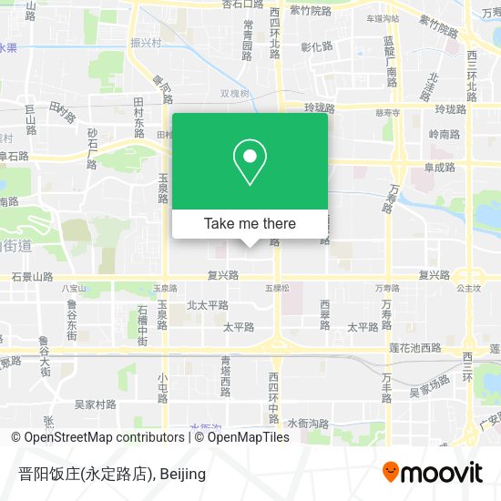 晋阳饭庄(永定路店) map