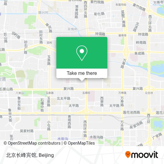 北京长峰宾馆 map