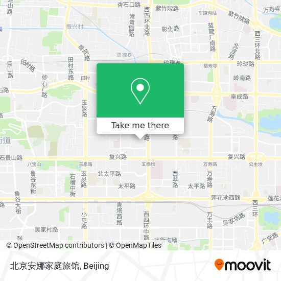 北京安娜家庭旅馆 map