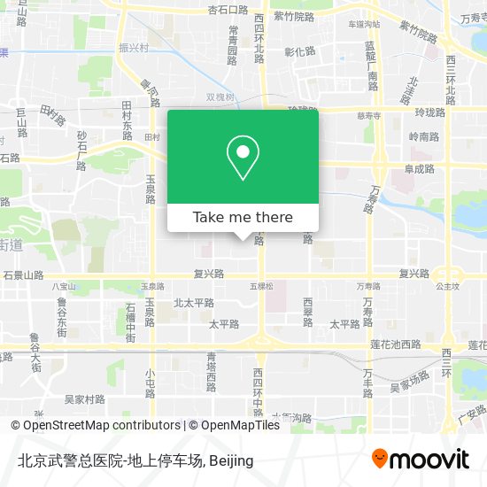 北京武警总医院-地上停车场 map