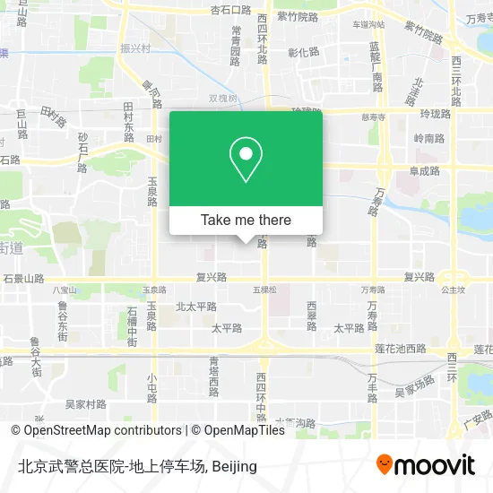 北京武警总医院-地上停车场 map
