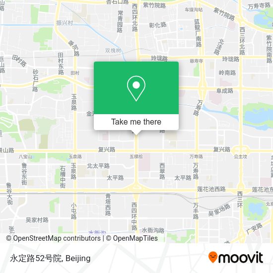永定路52号院 map