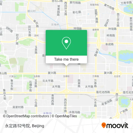 永定路52号院 map
