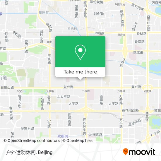 户外运动休闲 map