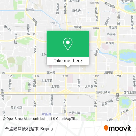 合盛隆昌便利超市 map