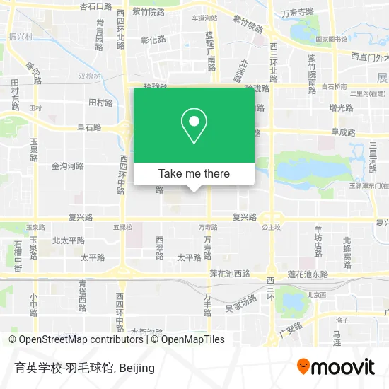育英学校-羽毛球馆 map
