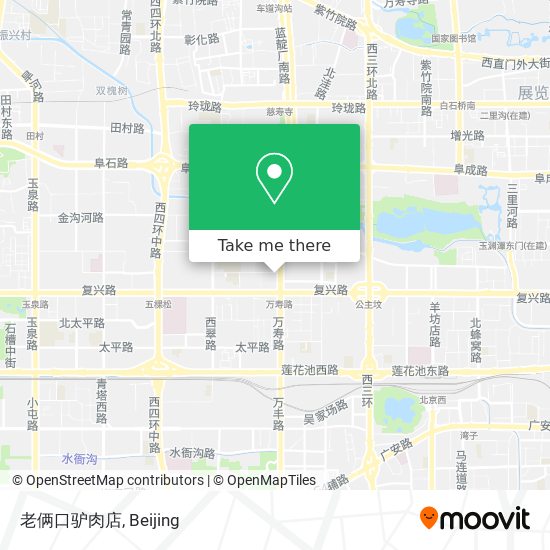老俩口驴肉店 map