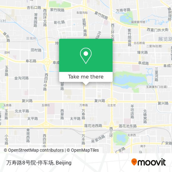 万寿路8号院-停车场 map