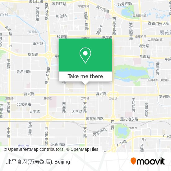 北平食府(万寿路店) map