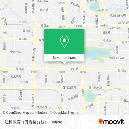 江博教育（万寿路分校） map