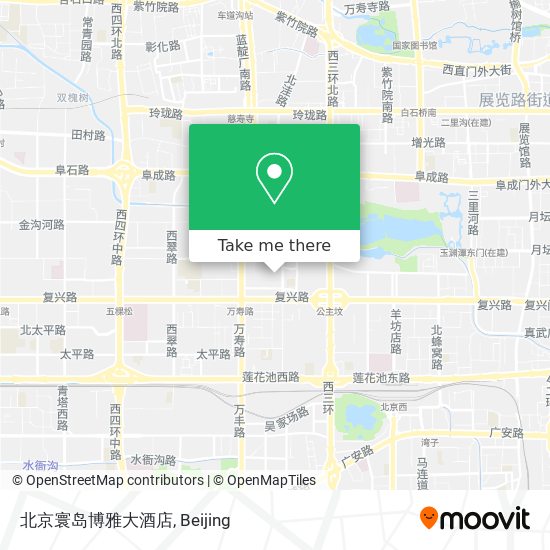 北京寰岛博雅大酒店 map