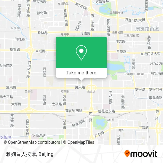 雅娴盲人按摩 map