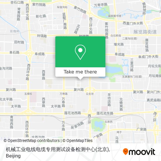 机械工业电线电缆专用测试设备检测中心(北京) map