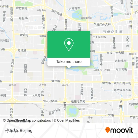 停车场 map