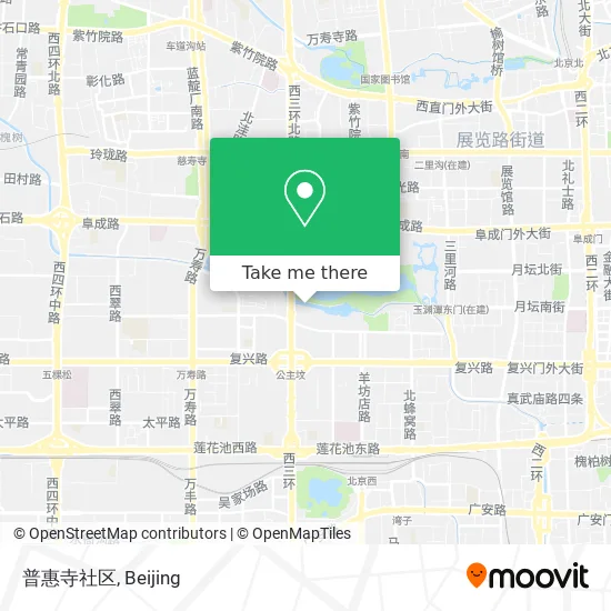 普惠寺社区 map