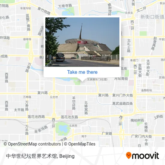 中华世纪坛世界艺术馆 map