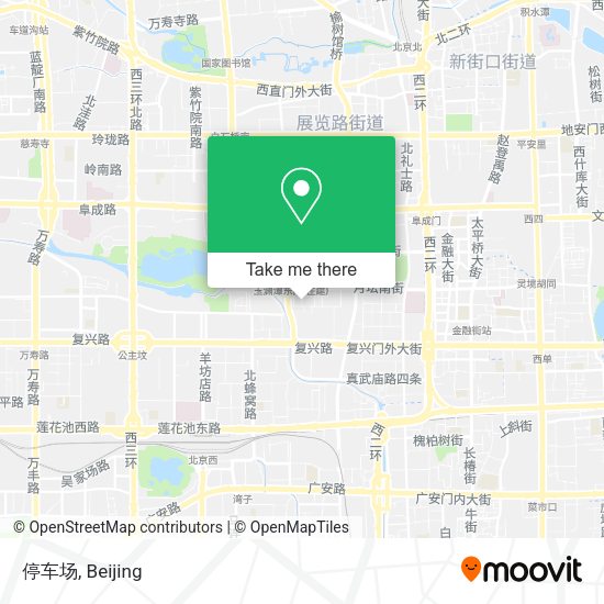 停车场 map