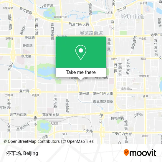 停车场 map