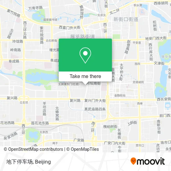 地下停车场 map